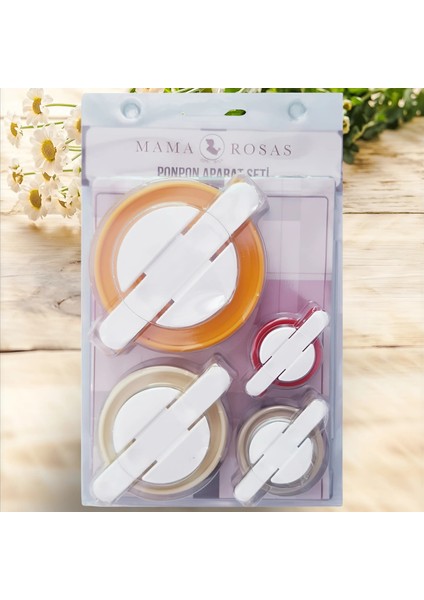Pon Pon Yapma Aparatı 4'lü Set