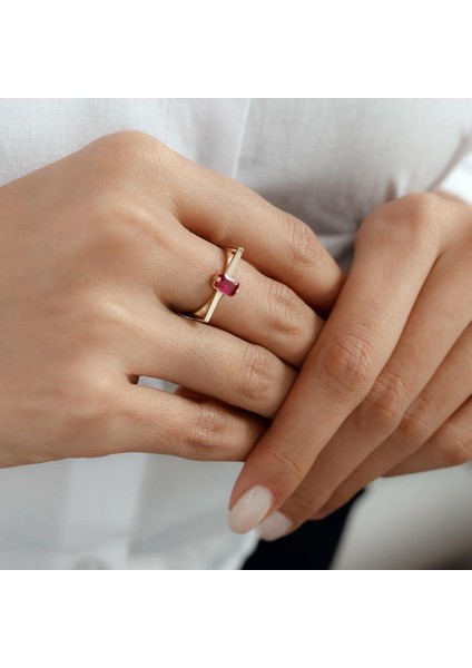 Siora Taşlı Mini | 14 Ayar Altın Yüzük fiyatları