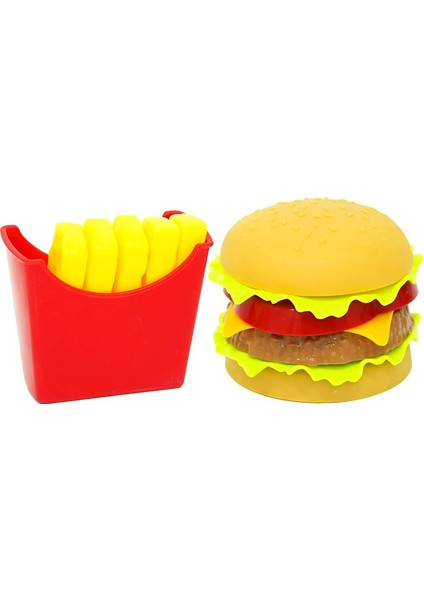 Mr. Chef Hamburger Menü Oyuncak Seti Kartela