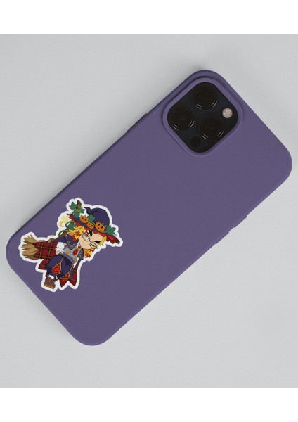 Demon Slayer-Kyōjurō Rengoku-Muichiro Tokito-Parlak Kağıt -2li Sticker Set-Telefon Süsleme modelleri