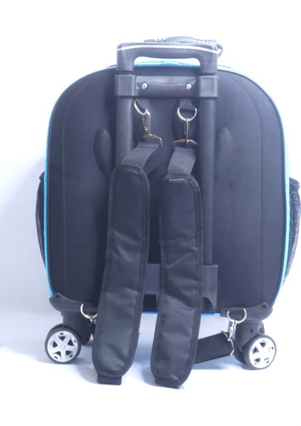 Prime Fileli Model Kedi Köpek Taşıma Çantaları – Mavi 40 x 22 x 40 cm