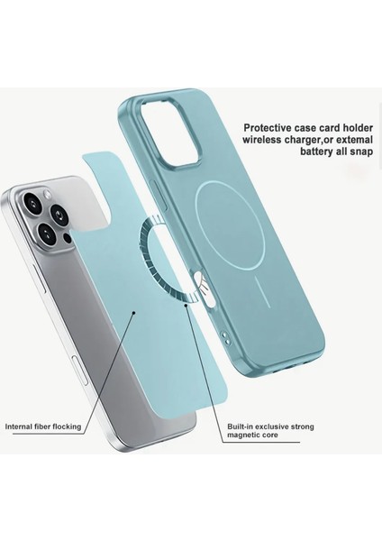 Apple iPhone 16 Pro Max Magsafe Destekli Premium Sıvı Silikon Kılıf indirimleri