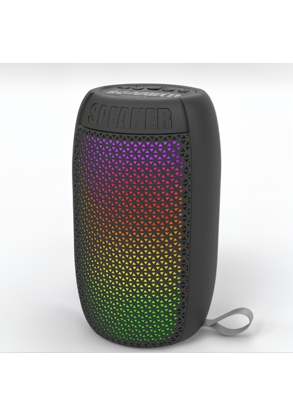 Rgb USB Destekli Kablosuz Bluetooth Bass Hoparlör
