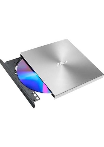 ZENDRIVE-U8M SDRW-08U8M-U Harici Ultra Ince DVD Yazıcı, M-Disc, USB Type-C, Gümüş
