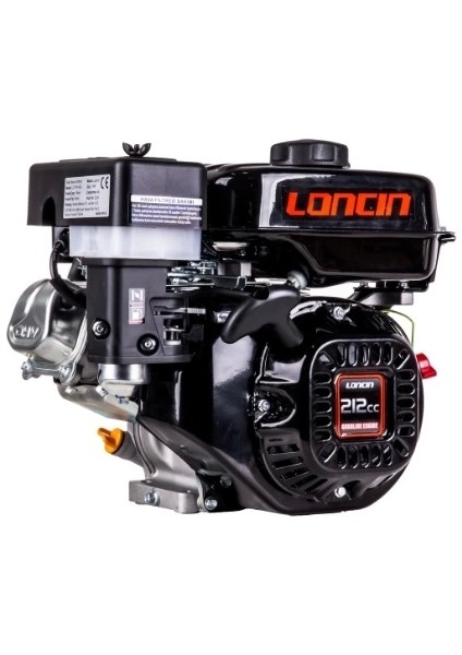 Loncın LC170F-A52 Eur5 Benzinli Motor 7hp Konik Tip
