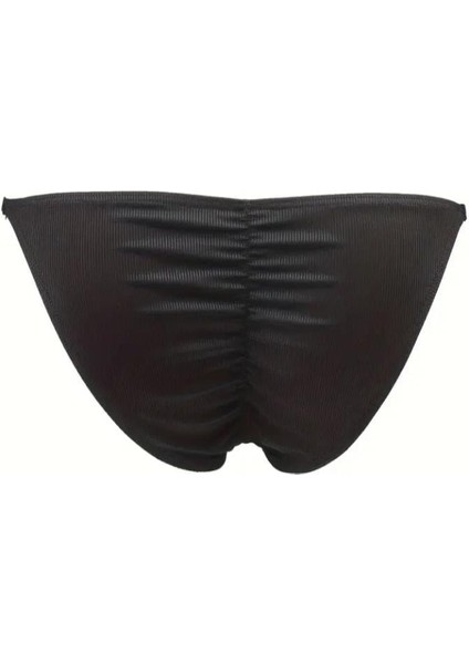 Erkek Siyah Büzgülü Slip Iç Giyim LW030128