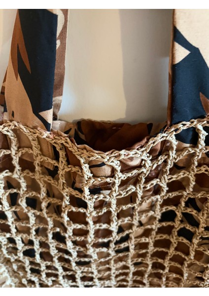 Simarikcraft el örgüsü Plaj Çantası oversize tığ işi modelleri
