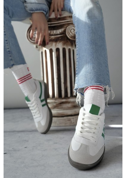 Garcia Garantili Unisex Ortopedik Günlük Bağcıklı Yürüyüş Koşu Sneaker Spor Ayakkabı