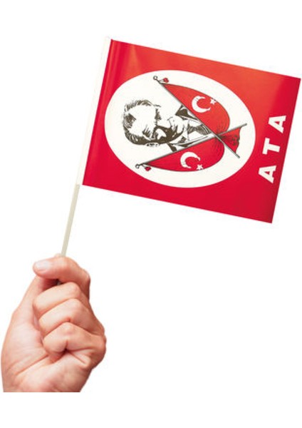 Battal Çıtalı Bayrak Atatürk 20 Adet