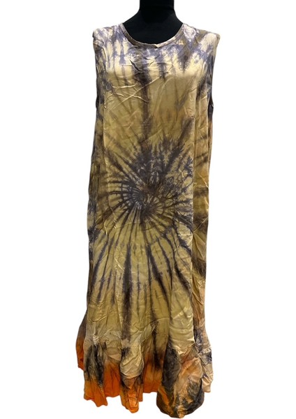 Viskon Batik Elbise