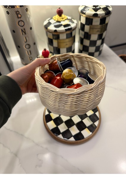 Rattan Bambu Çok Amaçlı Sepet Doğal Renk modelleri