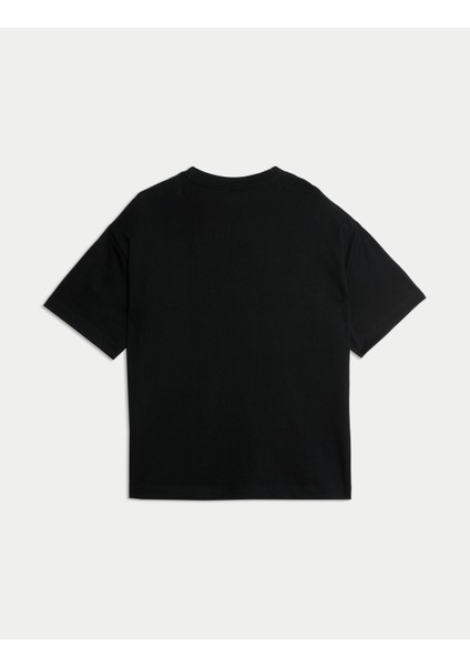 Saf Pamuklu Basketbol T-Shirt (2-16 Yaş)