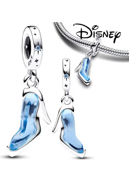 Disney Kül Kedisi Sinderella’nın Cam Ayakkabısı Sallantılı Charm modelleri