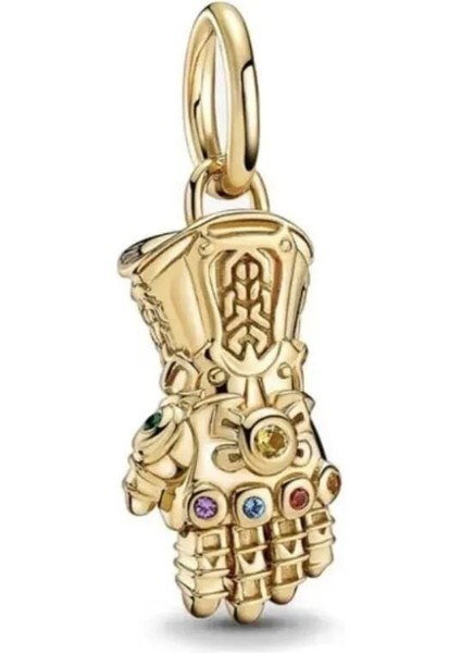 Marvel The Avengers Infinity Gauntlet Sallantılı Charm 925 Ayar Gümüş fiyatları
