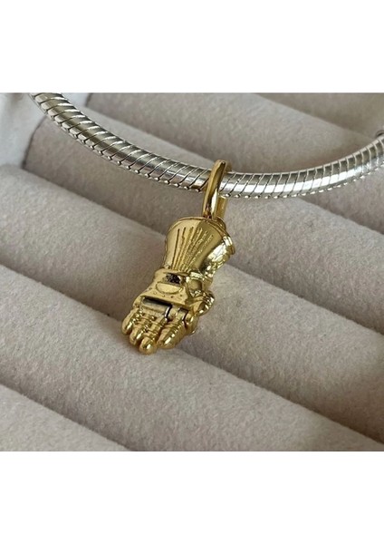 Marvel The Avengers Infinity Gauntlet Sallantılı Charm 925 Ayar Gümüş modelleri