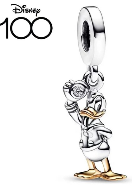 Dısney, 100. Yıldönümü Donald Duck Dangle Charm