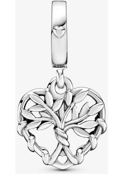 Kalp Aile Ağacı Sallantılı Charm fiyatları