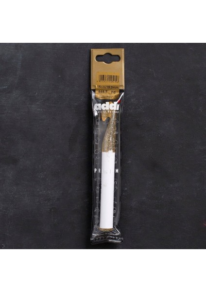 Champagner 15mm 15cm Plastik Simli Yün Tığ -