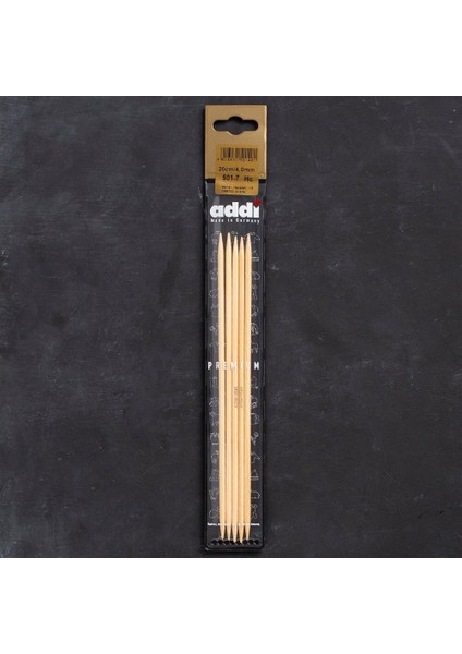 Bambus 4mm 20cm Bambu Çorap Şişi - 501-7