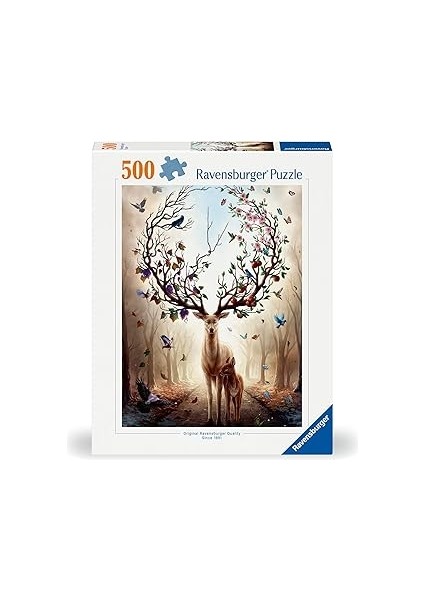 Ravensburger 500P Puzzle Gizemli Geyik, Yapboz