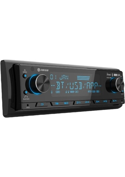 Audio RS-MX85DSP Dsp Işlemcili 3AMFI 4V Rca Çıkışlı Profesyonel Rgb Bluetooth-Usb Uygulama Kontrollü