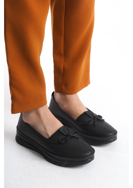 Kadın Kurdele Detaylı Comfort Ayakkabı Desenli Esnek Taban Ortopedik Günlük Ayakkabı fiyatları