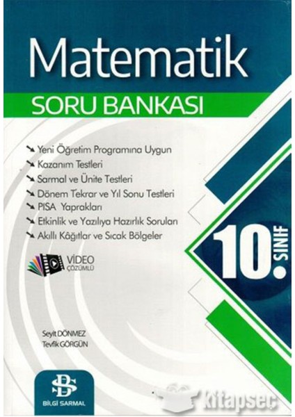 Bilgi Sarmal 1o Matematik Soru Bankası 2025