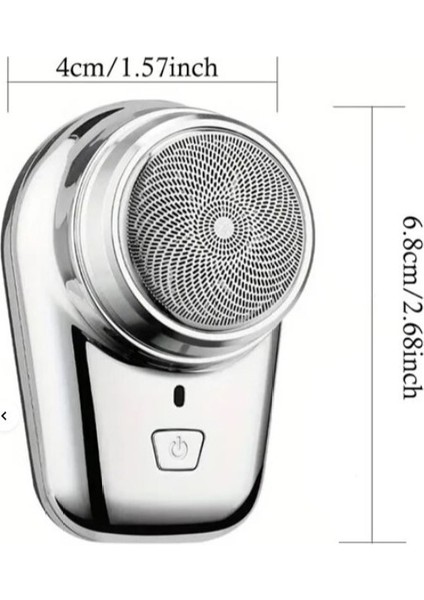 Mini Shaver Sıfır Sakal Taşınabilir Şarjlı Tıraş Makinesi Ipx6 Korumalı (3791) modelleri