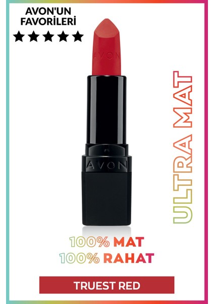 Ultra Mat Ruj - Truest Red