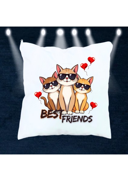 Best Friends Dekoratif Yastık