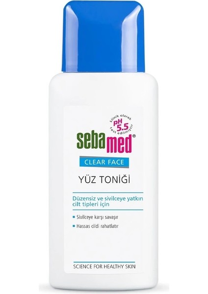 Clear Face Temizleyici Yüz Toniği 150ML (3 Lü Set) fiyatları