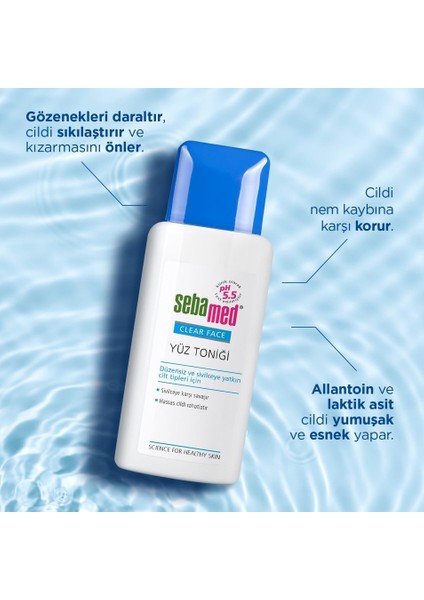 Clear Face Temizleyici Yüz Toniği 150ML (3 Lü Set) fırsatları