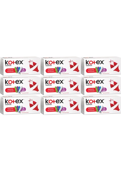 Tampon Süper 144'lü Set 9 Paket x 16