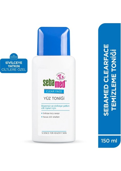 Clear Face Temizleyici Yüz Toniği 150ML (4 Lü Set) modelleri