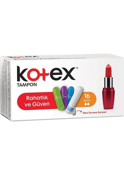Tampon Süper - Mini - Normal 48’li Karma Set 3 Paket x 16