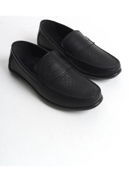 Erkek Deri Loafer Comfort Ayakkabı Dikişli Günlük Ayakkabı fırsatları