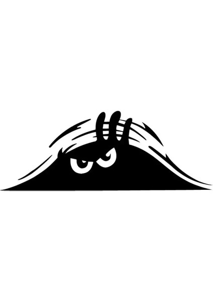 Bagajdan Bakan Adam (Öfkeli) Sticker 10 x 4 cm