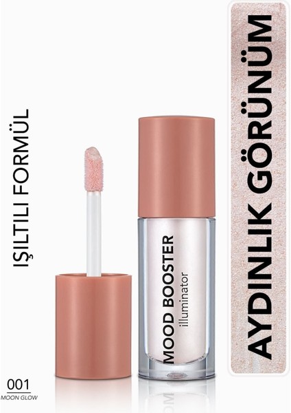 Likit Aydınlatıcı (Ay Işığı) - Mood Booster Liquid Illuminator - 001 Moon Glow - 8682536043670