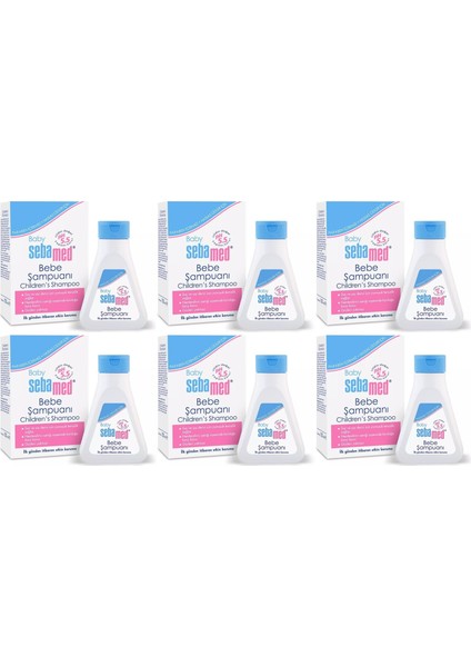 Bebek Şampuanı 150ML Yeni Doğan (6 Lı Set)