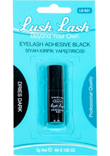 Siyah Kirpik Yapıştırıcısı 3 G LU-631 8699067176319