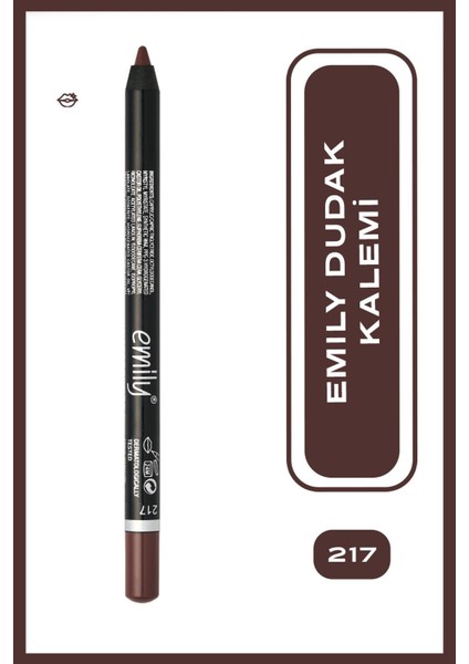 Long Lasting Lip Pencil No: 217 - Dudak Kalemi - 8691190522179