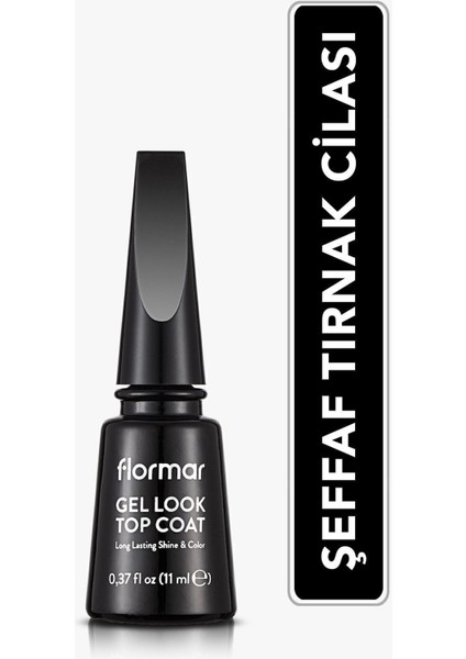 Jel Görünüm Veren Son Kat Tırnak Cilası - Gel Look Top Coat - 000 - 8682536059275