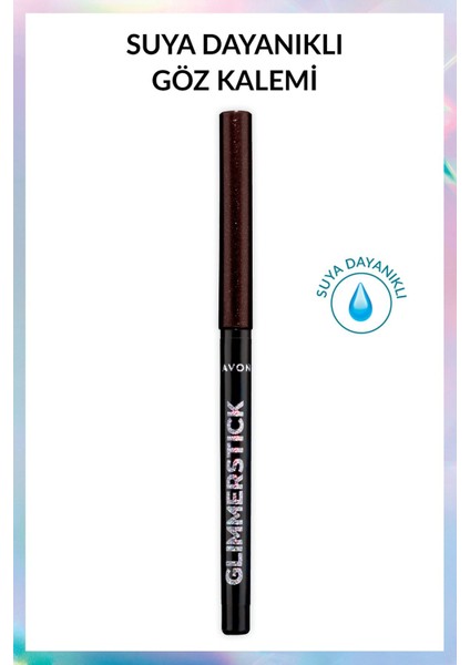 Glimmersticks Pırıltılı Asansörlü Göz Kalemi Brown Sugar 1,2 g – Suya Dayanıklı, Uzun Süre Kalıcı Renk fırsatları