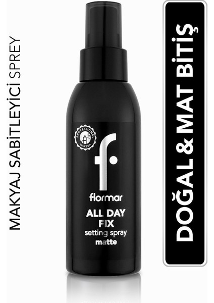 Mat Bitişli Makyaj Sabitleyici Sprey - All Day Fix Setting Spray - 000 - 8682536023092