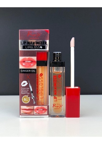Rose Dudak Dolgunlaştırıcı & Dudak Parlatıcı