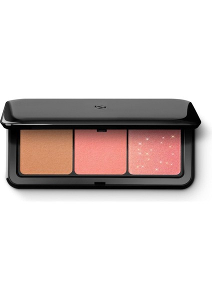 Pudra Allık - Multi Finish Trio Blush & Bronzer Palette 01 - Coral