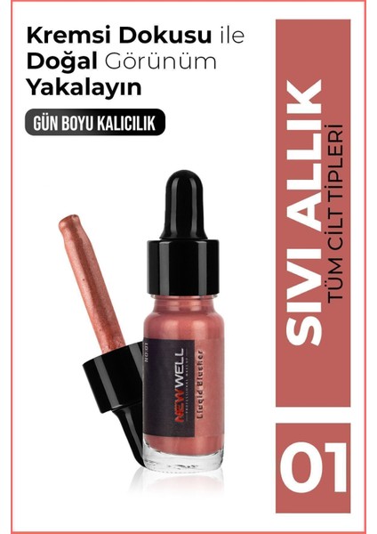 Sıvı Allık (Sedefli) NO01