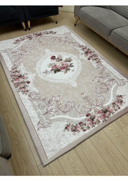 Allgelsin lastikli Mikro Polar Halı Örtüsü 4m2 160 x 230 Veya 6m2 200 x 300 HALI Kılıfı