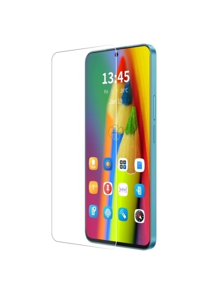 Samsung Galaxy A36 ile Uyumlu Ekran Koruyucu Şeffaf Temperli Kırılmaz Cam Ekran Koruyucu