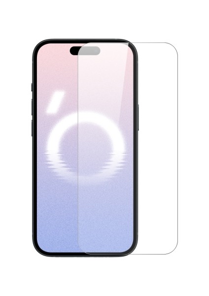 Apple iPhone 16 ile Uyumlu Ekran Koruyucu Şeffaf Temperli Kırılmaz Cam Ekran Koruyucu